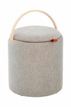Outlet Puf med opbevaring Lykke Puffer & Fodskamler