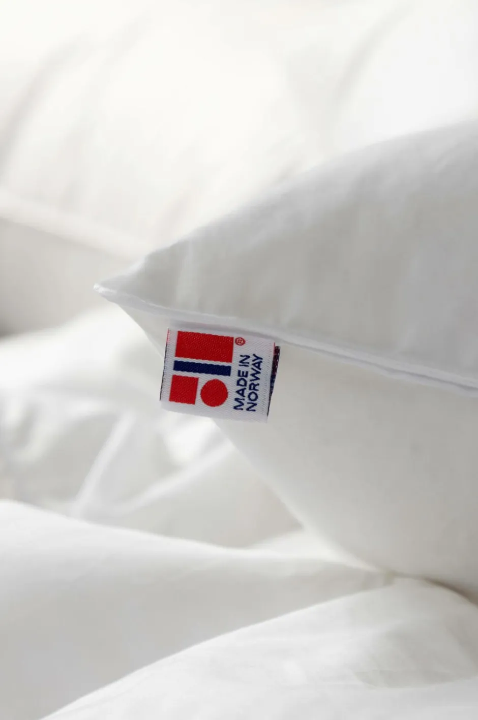 Hot Pude 50 % andedun hög 3-kammer Dyner & Hovedpuder