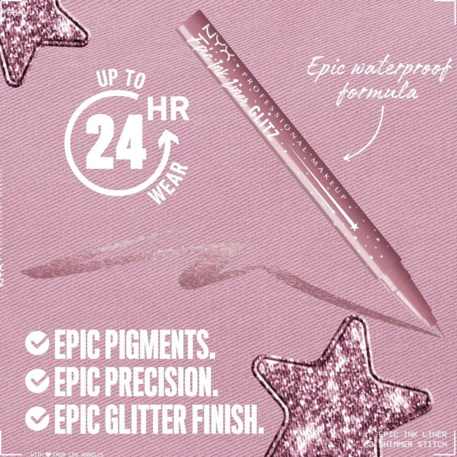 Sale Epic Ink Liner Glitz Waterproof Øjne