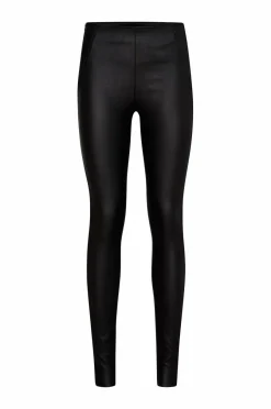 Leggings objBelle MW Coated Leggings Dame Tights & Leggings