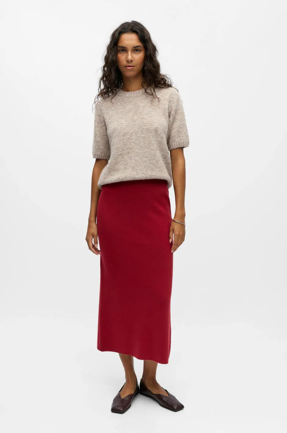 Object Nederdel objReynard HW Knit Skirt E AW Fair^Dame Nederdele