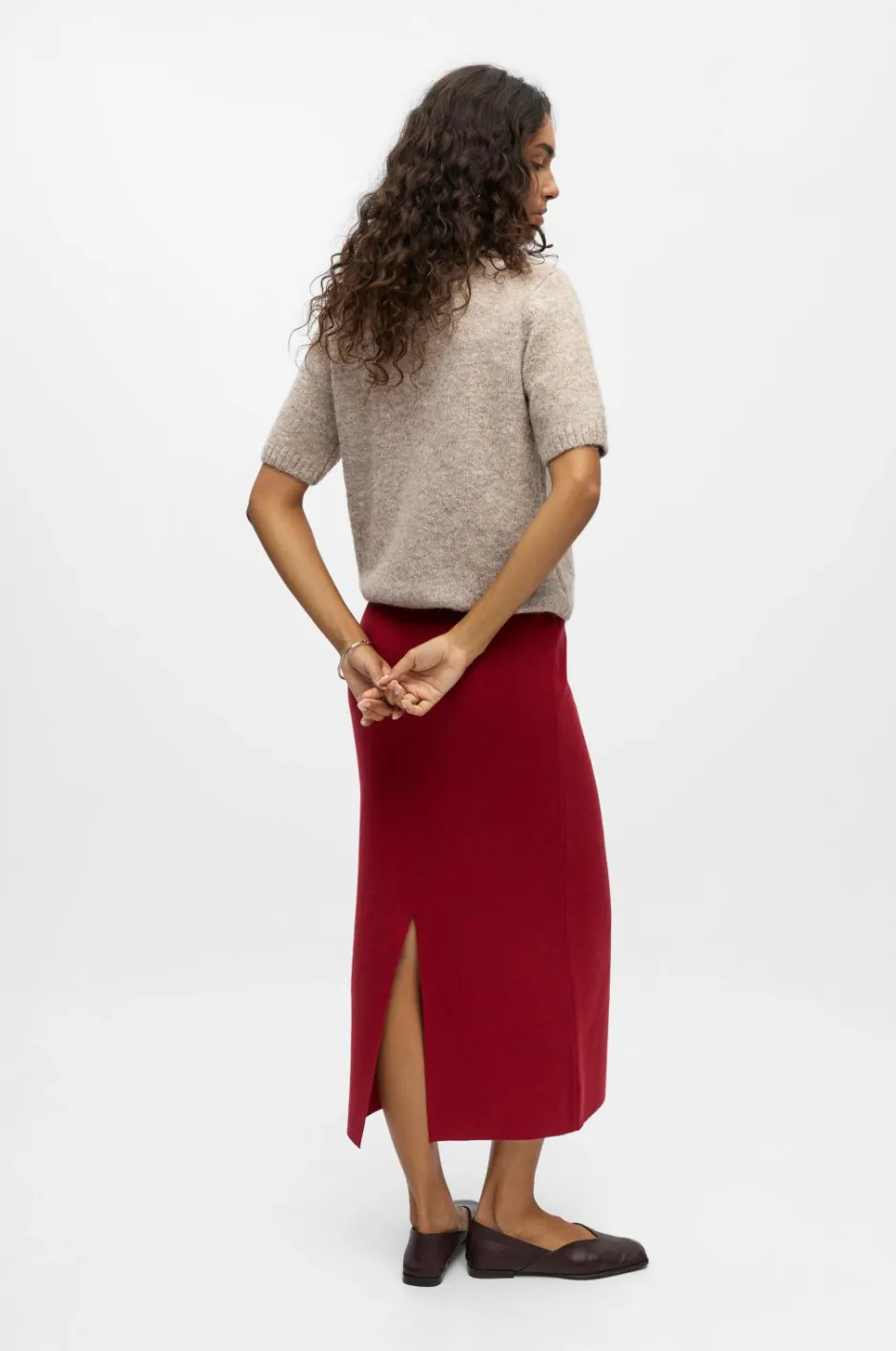 Object Nederdel objReynard HW Knit Skirt E AW Fair^Dame Nederdele