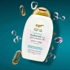Ogx Rescue Fusions Hyaluronic Acid Conditioner 385 Ml^ Hårpleje