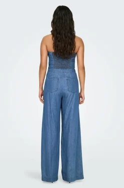 Hot Buksekjole onlAkia Bea SL Dnm Jumpsuit BJ Dame Jumpsuits & Buksedragter