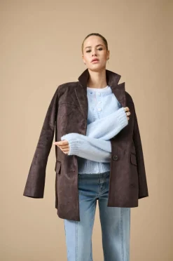 Only Habitjakke onlTulip Faux Suede^Dame Blazere & Veste