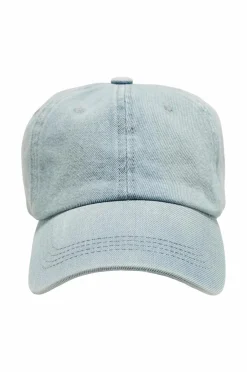 Hot Kasket onlDaniella Washed Denim Cap Acc Dame Hatte & Kasketter