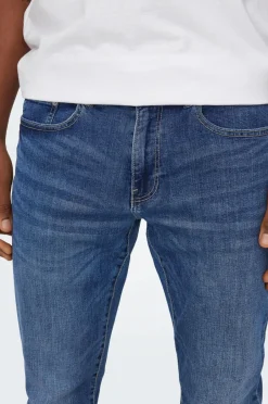 Hot Jeans onsWeft Reg. MB 6755 Mat Dnm Jeans