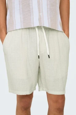 ONLY & SONS Shorts onsTel Linen Latham 0257 Shorts^ Shorts