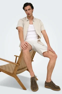 ONLY & SONS Shorts Onskian Life Reg Seersucker Shorts^ Shorts