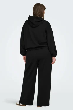Only Carmakoma Hættetrøje carScarlett LS Elastic Zip^Dame Sweatshirts & Hoodies
