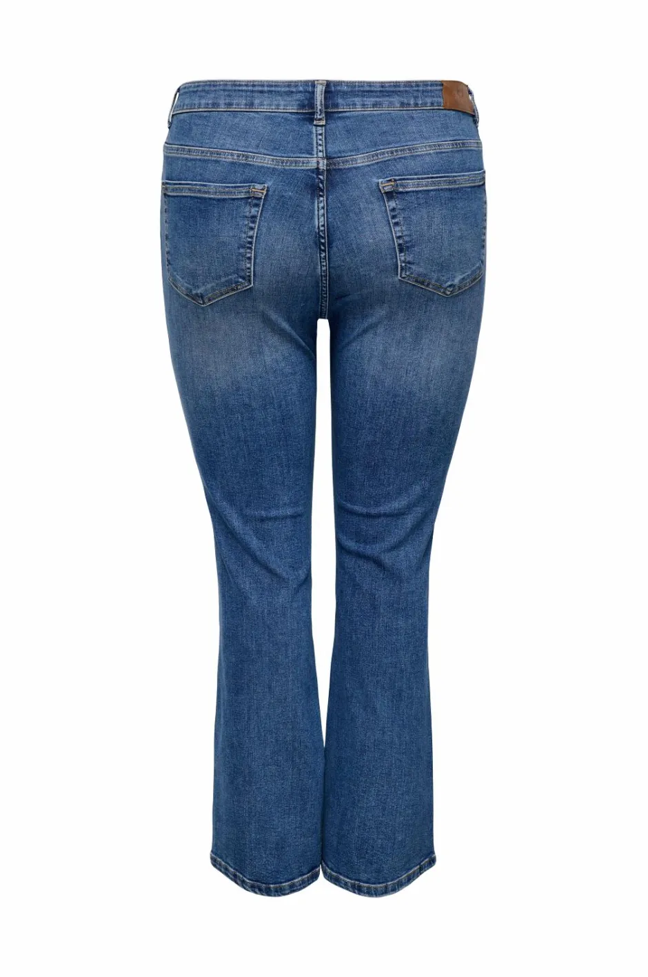 Discount Jeans carWilly HW Flared Rhinestone Dame Jeans