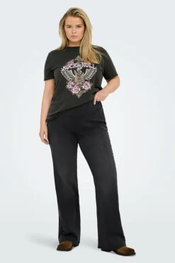 Outlet Jegging caRoyal Mid Waist Flared Legging N Dame Jeans