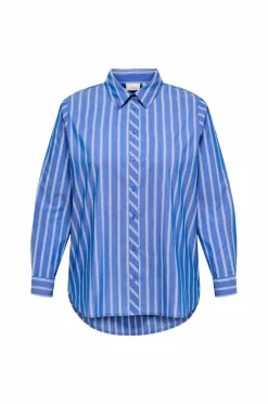 Only Carmakoma Skjorte carLiah LS Shirt Wvn^Dame Skjorter & Bluser