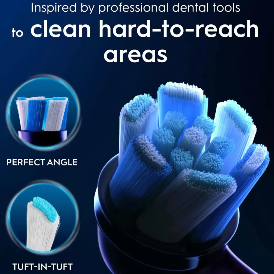 Oral B Børstehoved iO Ultimate Clean Black 6-pak^ Tandpleje