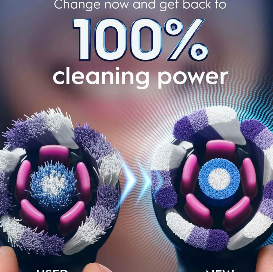 Clearance Børstehoveder iO Radiant 4-pak Tandpleje