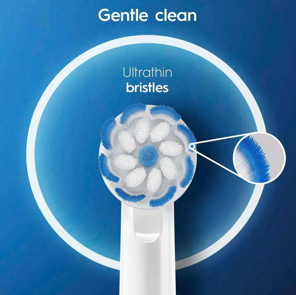 New Børstehoveder Sensitive Clean & Care 10-pak Tandpleje