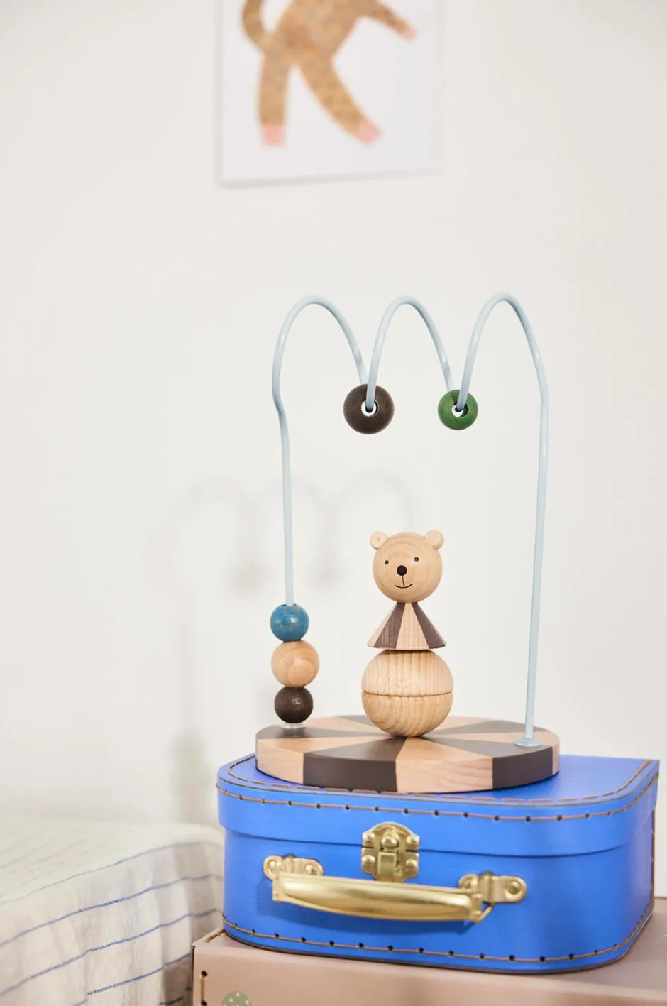 OYOY Living Design Cirkus Abacus Bear^Børn Børnebøger|Autot & Muut Ajoneuvot