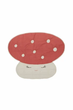 OYOY Living Design Quiltet tæppe Mushroom^Børn Babytæpper