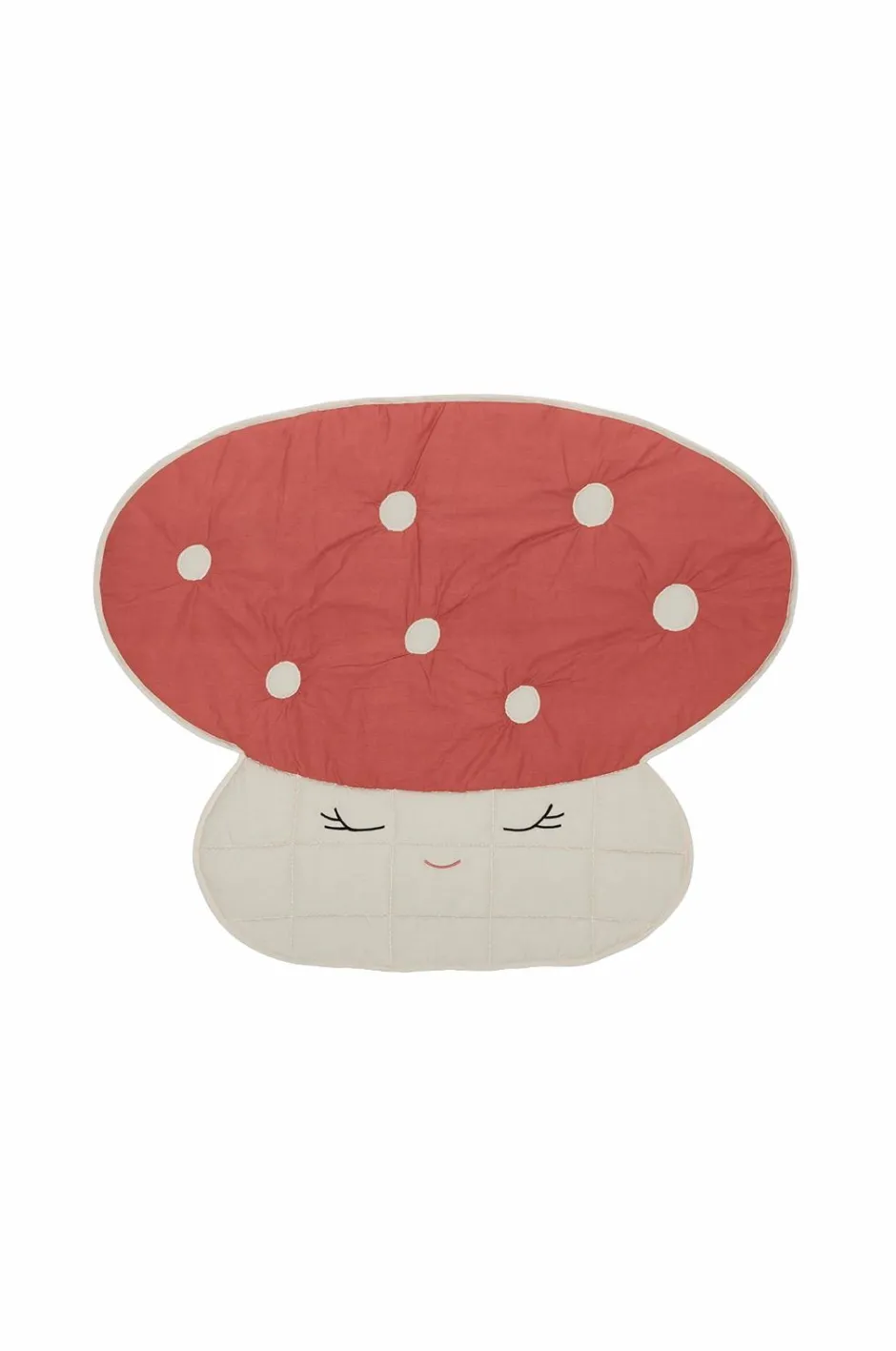 OYOY Living Design Quiltet tæppe Mushroom^Børn Babytæpper