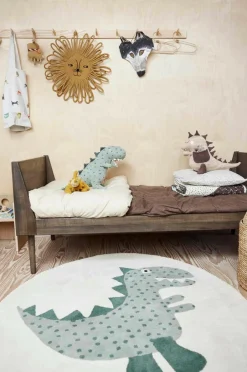 OYOY Living Design Tæppe Billy Dino^Børn Børnegulvtæpper|Uldtæpper