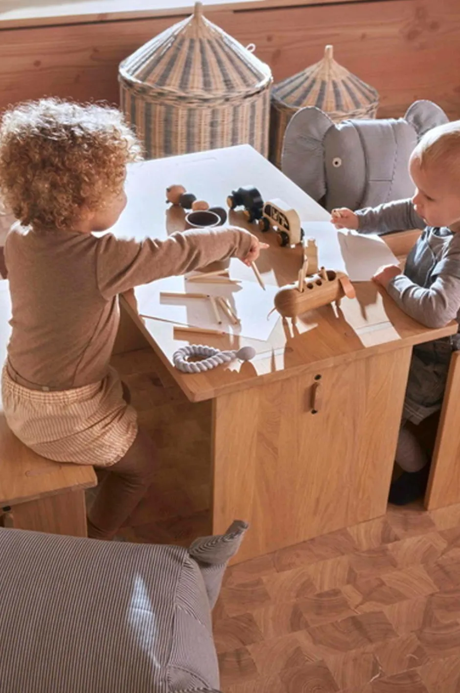 OYOY Living Design Vasketøj/opbevaringskurv Moira^ Badeværelsestilbehør|Kurve