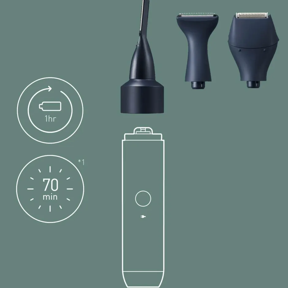 Clearance Multishape Acc Dtrim ER-CDT1 Barbering|Barbering
