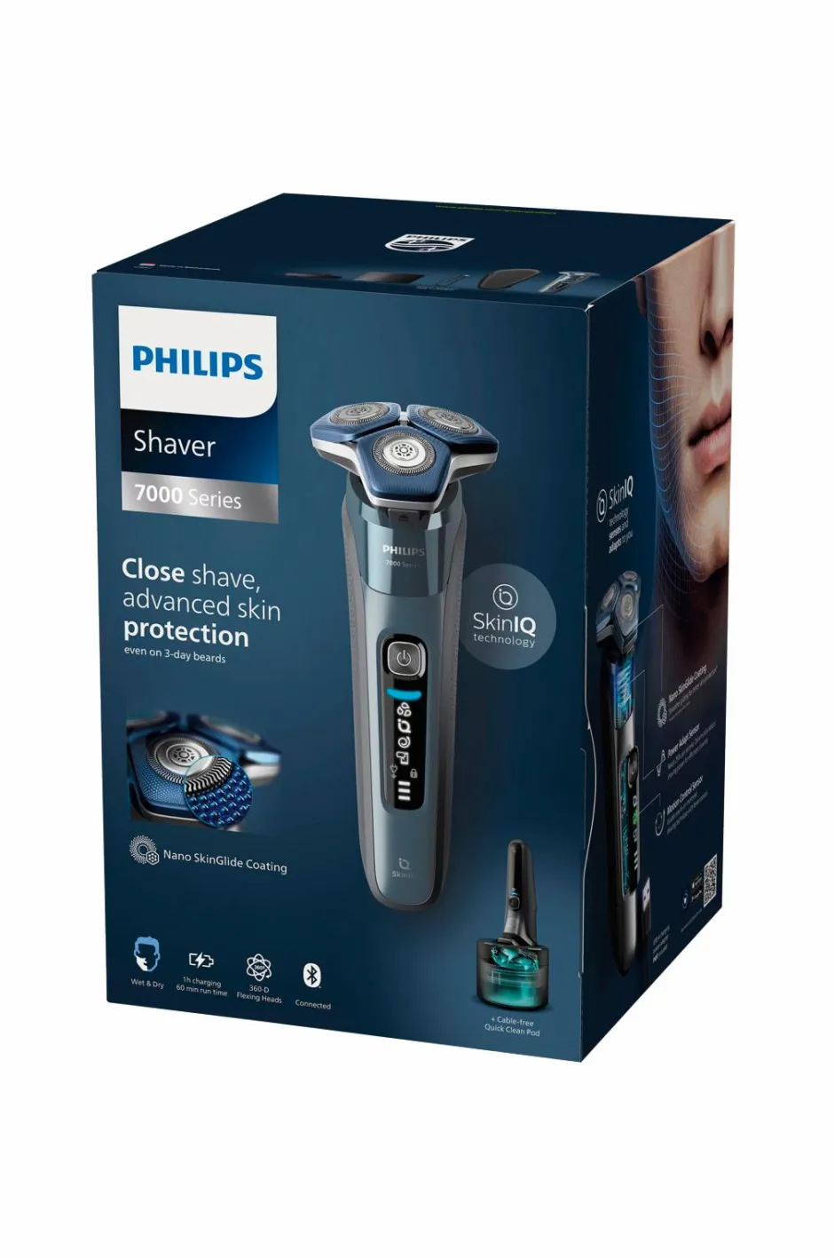 Philips Barbermaskine Serie 7000 Quick Clean Pod S7882^ Barbering|Barbering