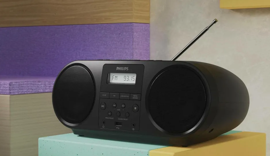 Outlet Boombox CD/FM/Bluetooth Taz5000/10 Tv, Lyd & Det Smarte Hjem