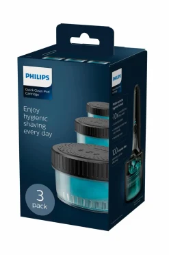 Philips Rengøring af patroner Quick Clean Pod-3-pack^ Barbering|Barbering