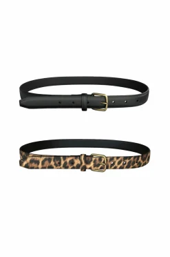 Hot Bælte pcOline 2-pack Jeans Belt Dame Bælter