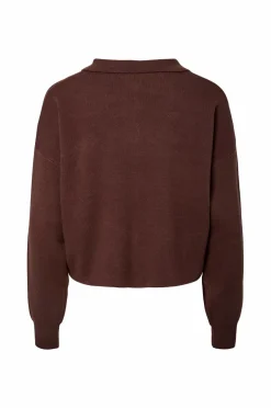 Online Cardigan pcJassy LS Polo Knit Dame Trøjer & Cardigans