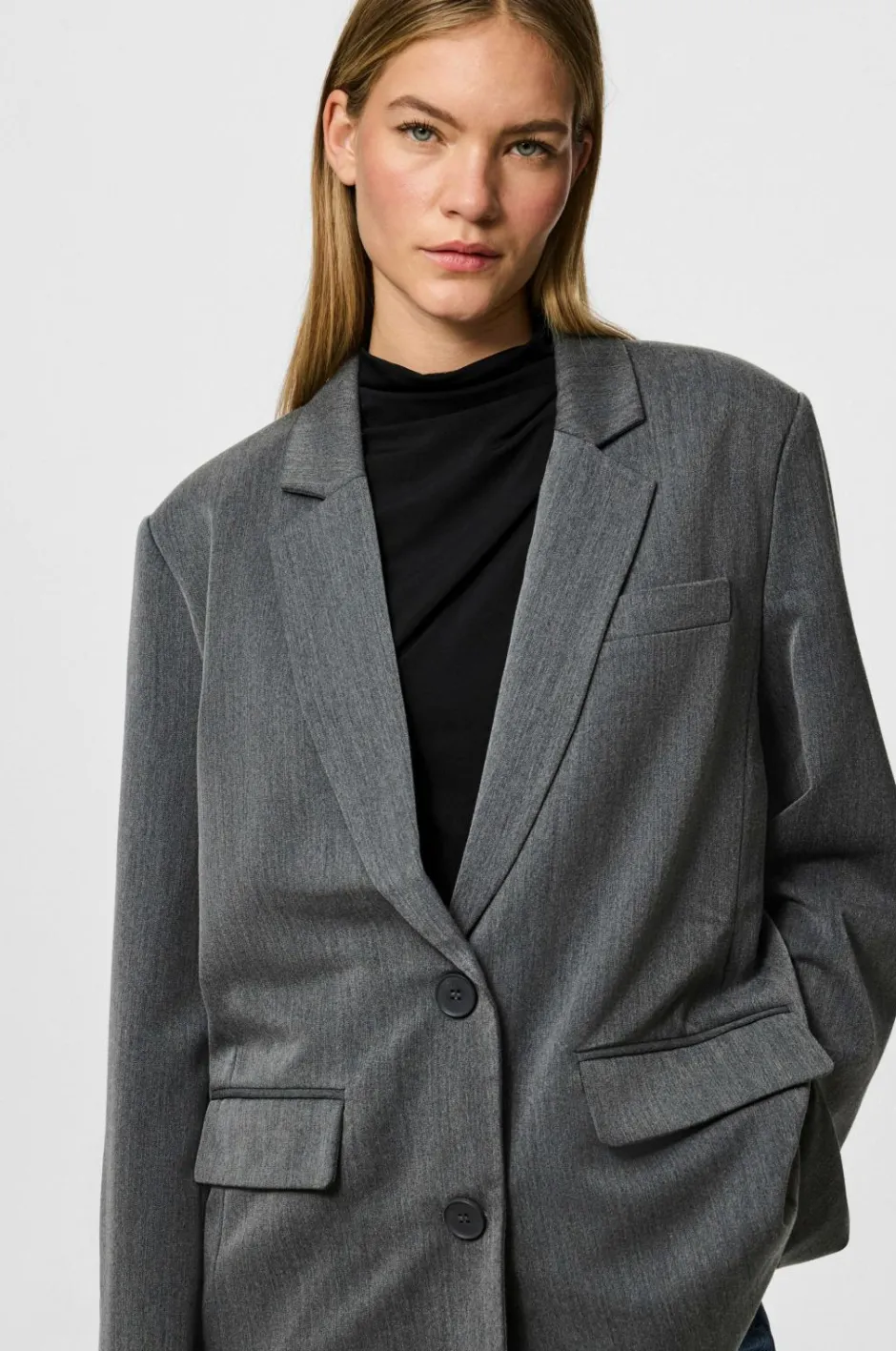pieces Habitjakke pcKamil LS Loose Blazer Noos BC^Dame Blazere & Veste