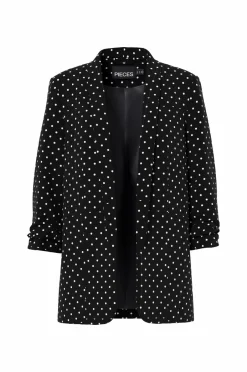 pieces Habitjakke pcBosella 3/4 Printed Blazer^Dame Blazere & Veste