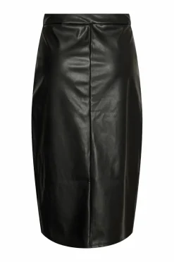 pieces Nederdel pcOlga HW Midi Skirt MM Jrs^Dame Nederdele