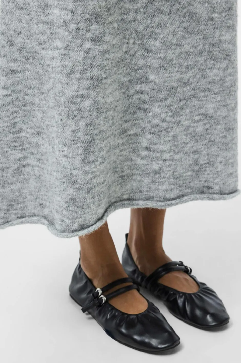 Best Nederdel pcPam HW Ank Knit BC Dame Nederdele