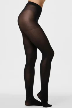Outlet Strømpebukser pcNew Nikoline 40 Den Tights 2-pak Dame Strømpebukser