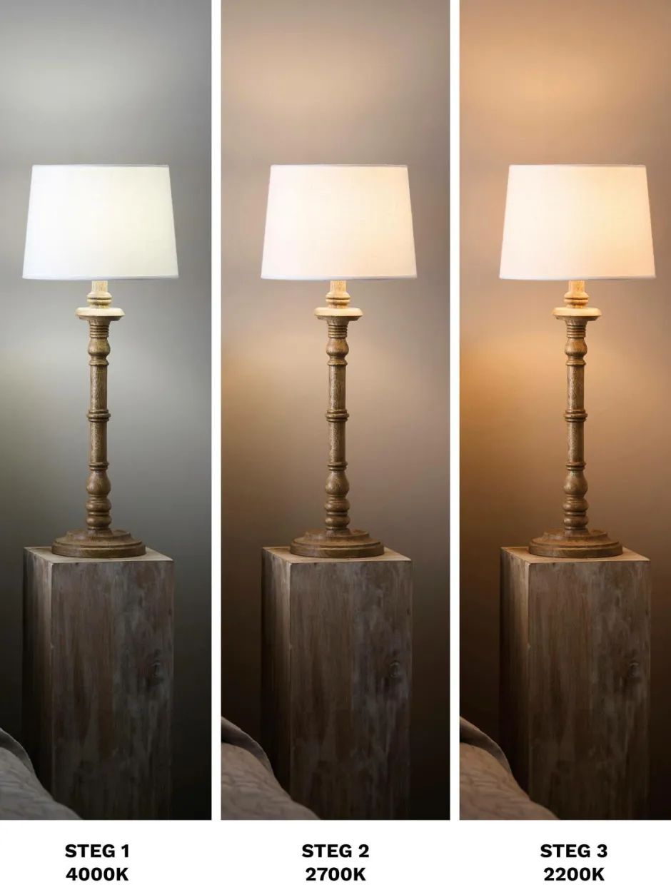 PR Home Lyskilde Twilight LED, 3-trin, 4,5W, Globe 4,5 cm^ Lyskilder