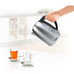 Princess Kedel 1,7l Rustfri 2200watt 0,7m ledning^ Små Køkkenmaskiner