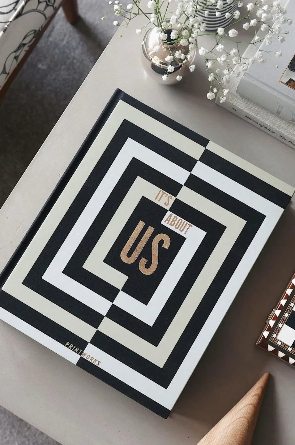 Hot Fotoalbum - It's about us (L), 21x28 cm Pynteting