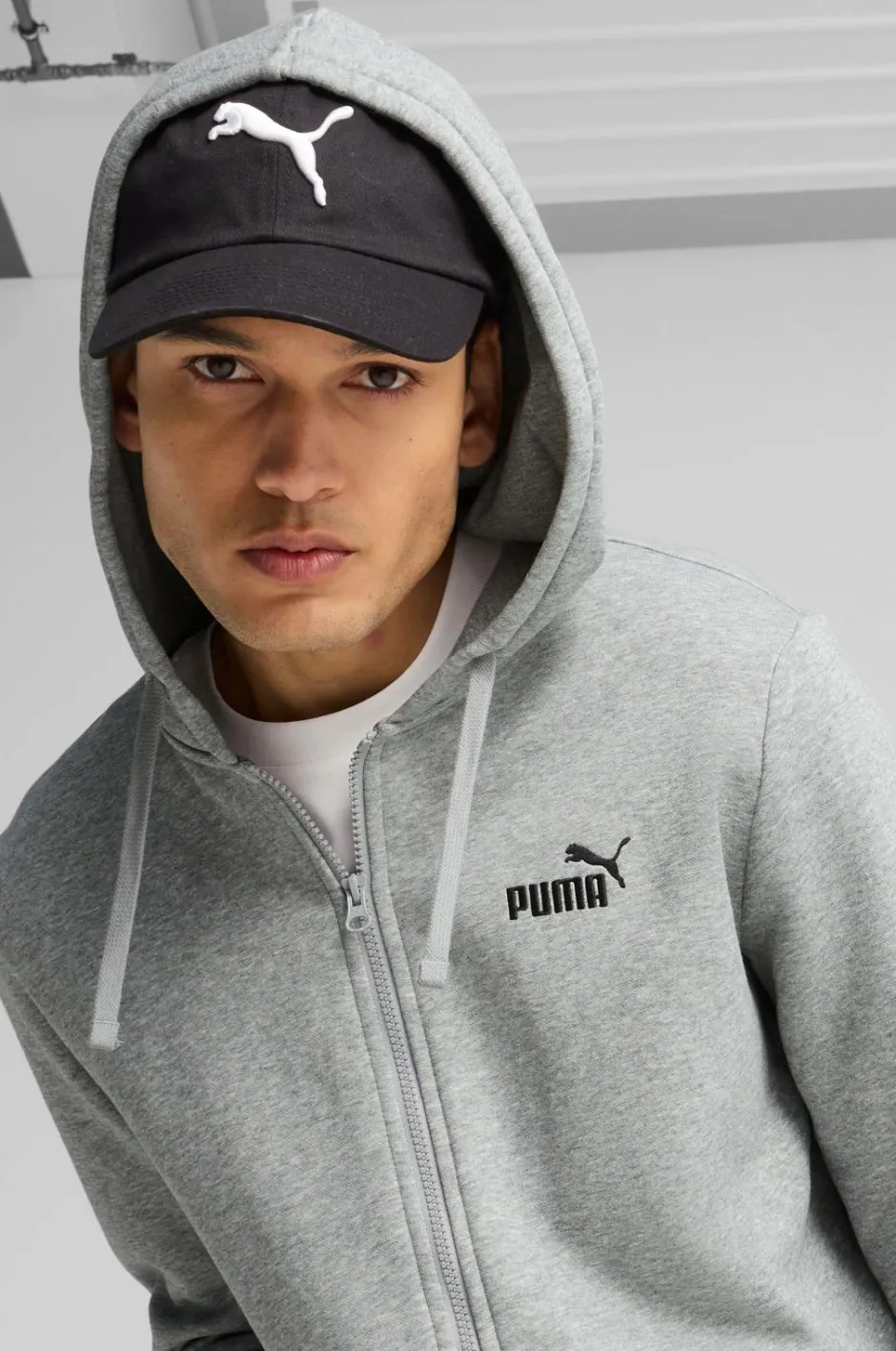 Puma Hættetrøje Ess No. 1 Logo Full-zip Hoodie FL^ Sweatshirts & Hoodies|Træningstøj