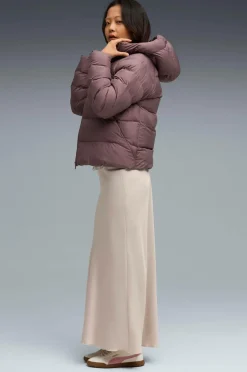 Pufferjakke Mono Hooded Dame Overtøj|Overtøj