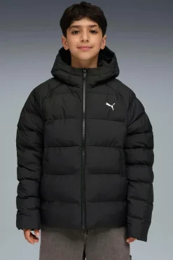 Puma Pufferjakke Synthetic Hooded Puffer^Børn Overtøj