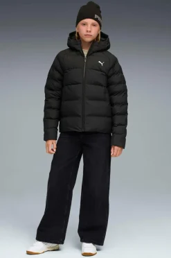 Puma Pufferjakke Synthetic Hooded Puffer^Børn Overtøj