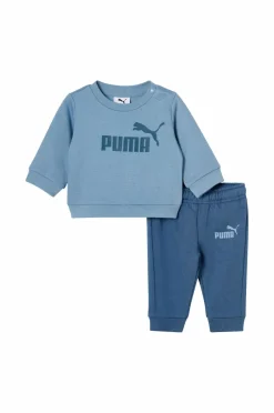 Puma Sæt Minicats Ess Crew FL Inf^Børn Trøjer