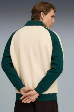Puma Træningsjakke T7 Relaxed Wing Collar Jacquard Track Jacket DK^ Træningstøj|Træningstøj