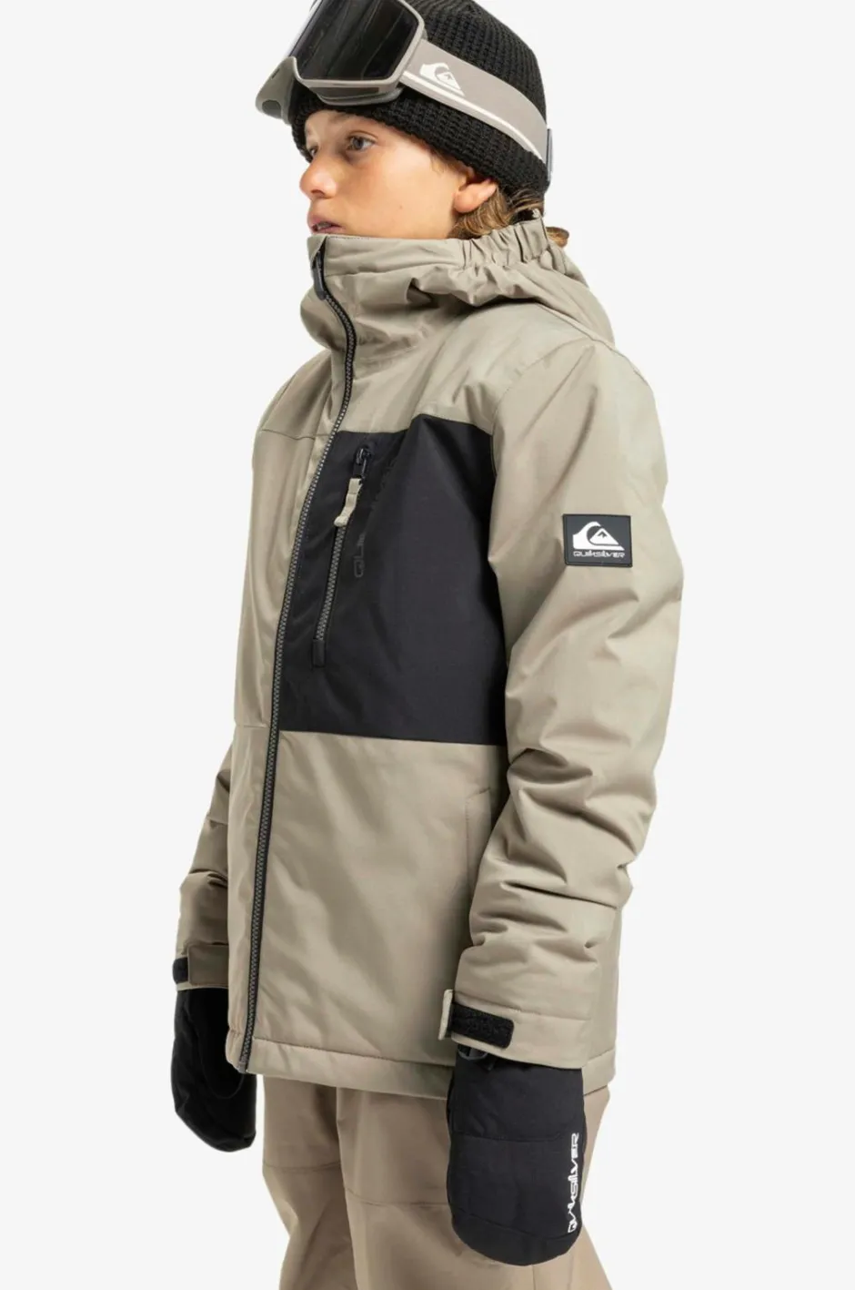 Quiksilver Skijakke Side Hit Solid Youth JK^Børn Overtøj