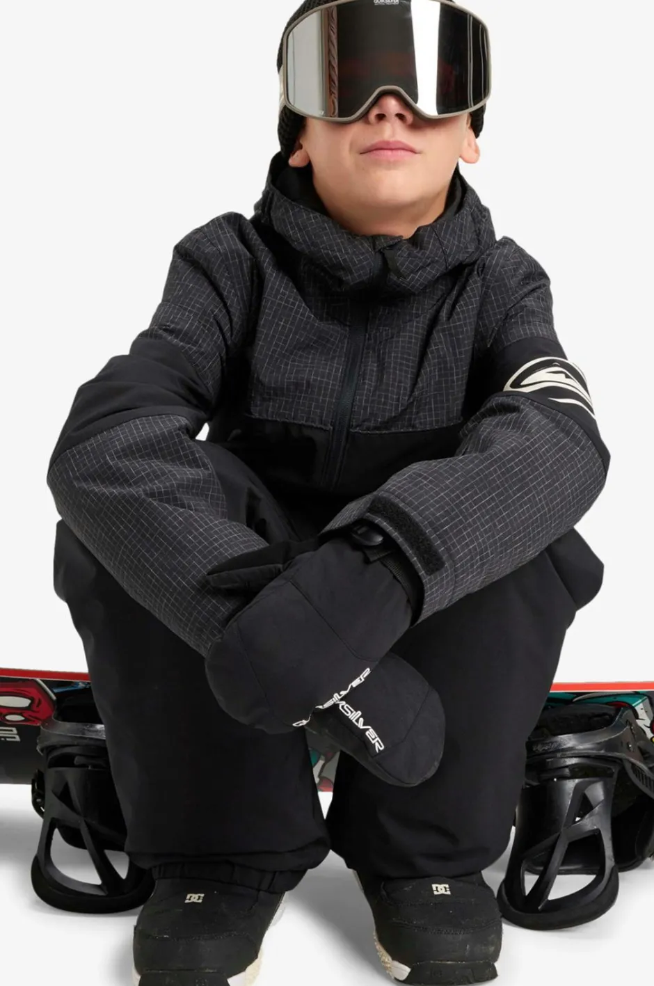 Quiksilver Snowboardjakke / skijakke High IN The Hood Youth JK^Børn Overtøj