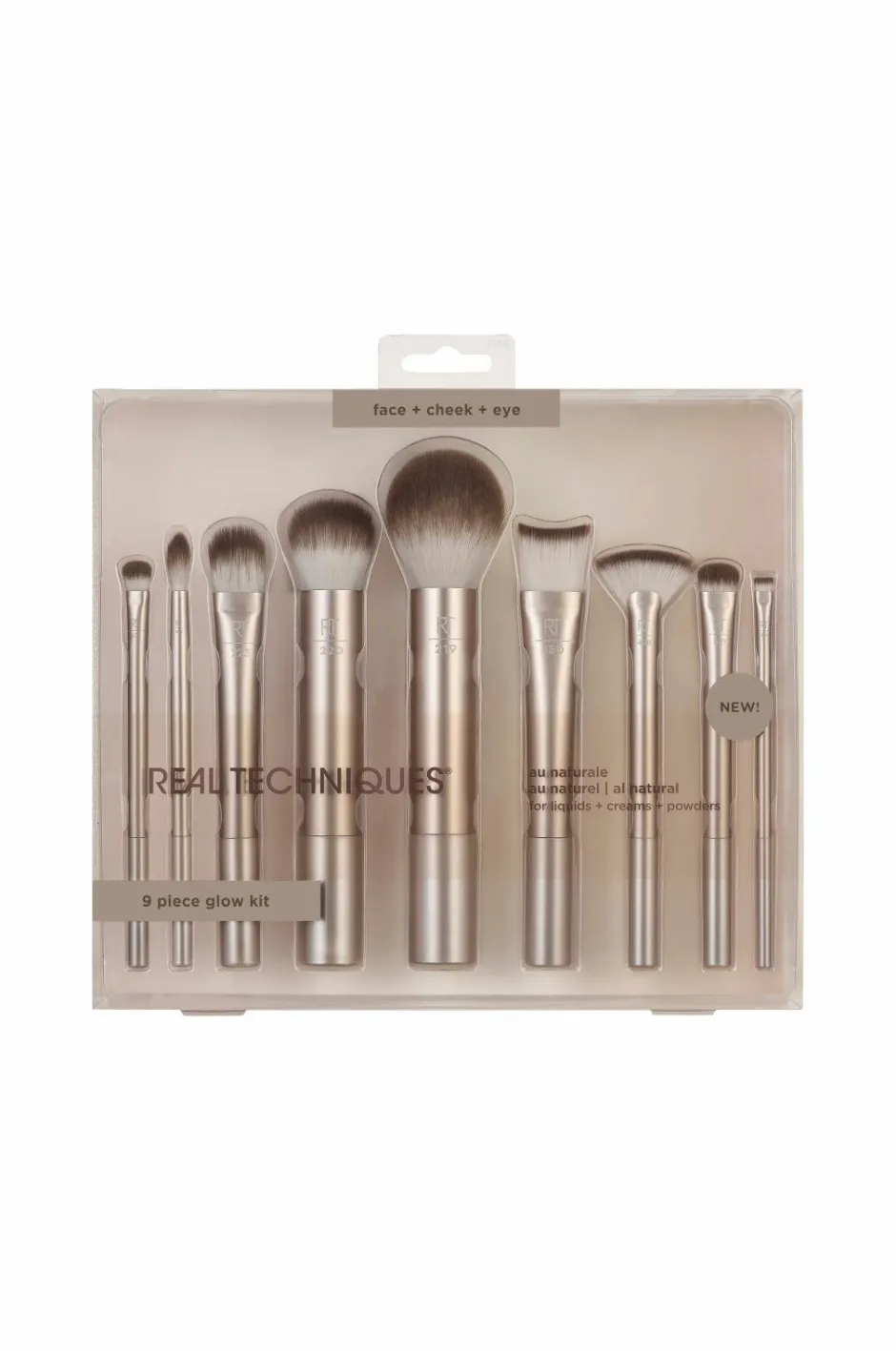 Real Techniques Au Naturale Makeup Brush Set^ Makeupbørster