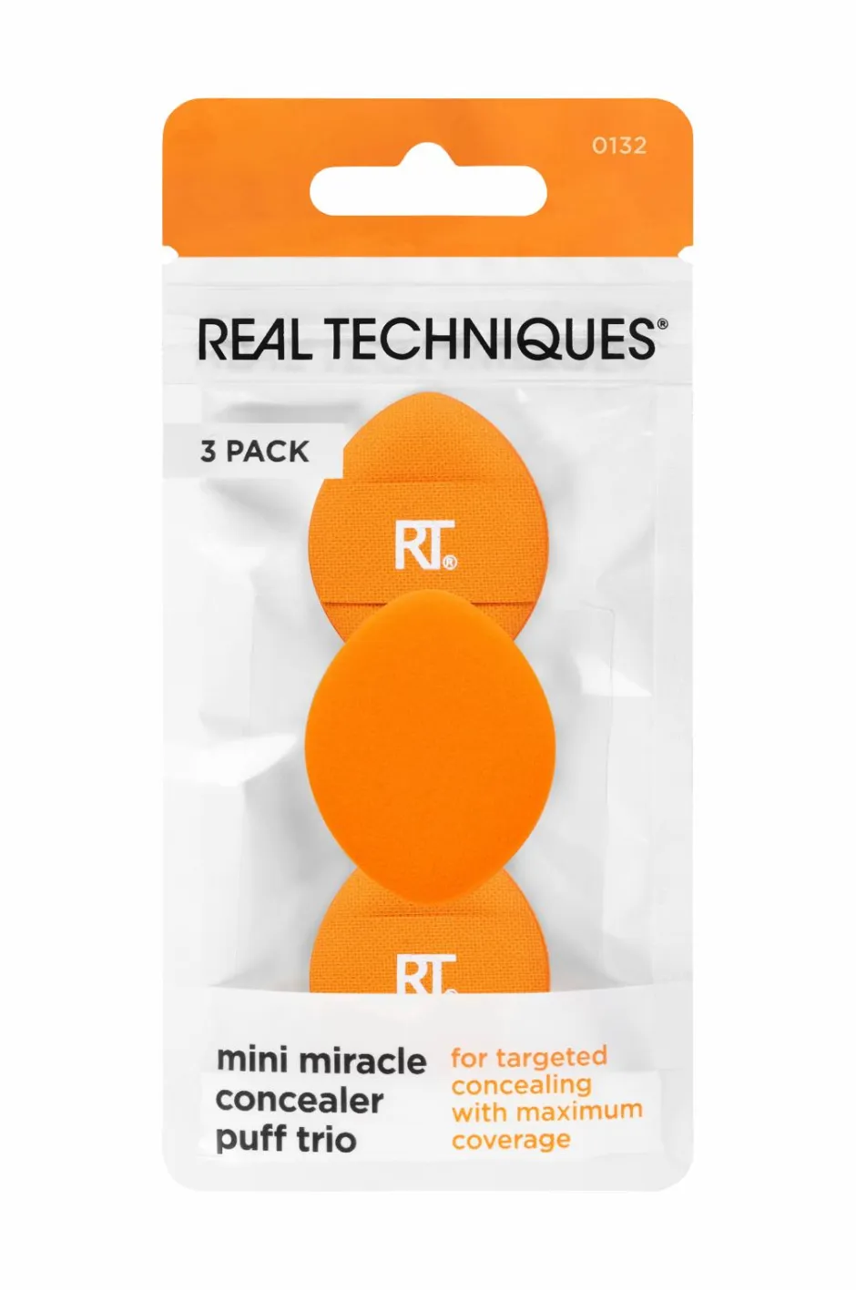 Real Techniques Mini Miracle Concealer Puff Trio^ Makeupbørster