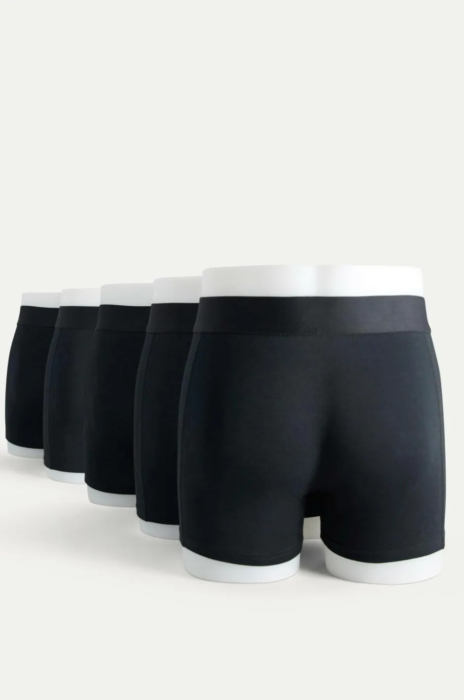 Resteröds Boxer Bamboo 5-pak Regular Leg^ Undertøj